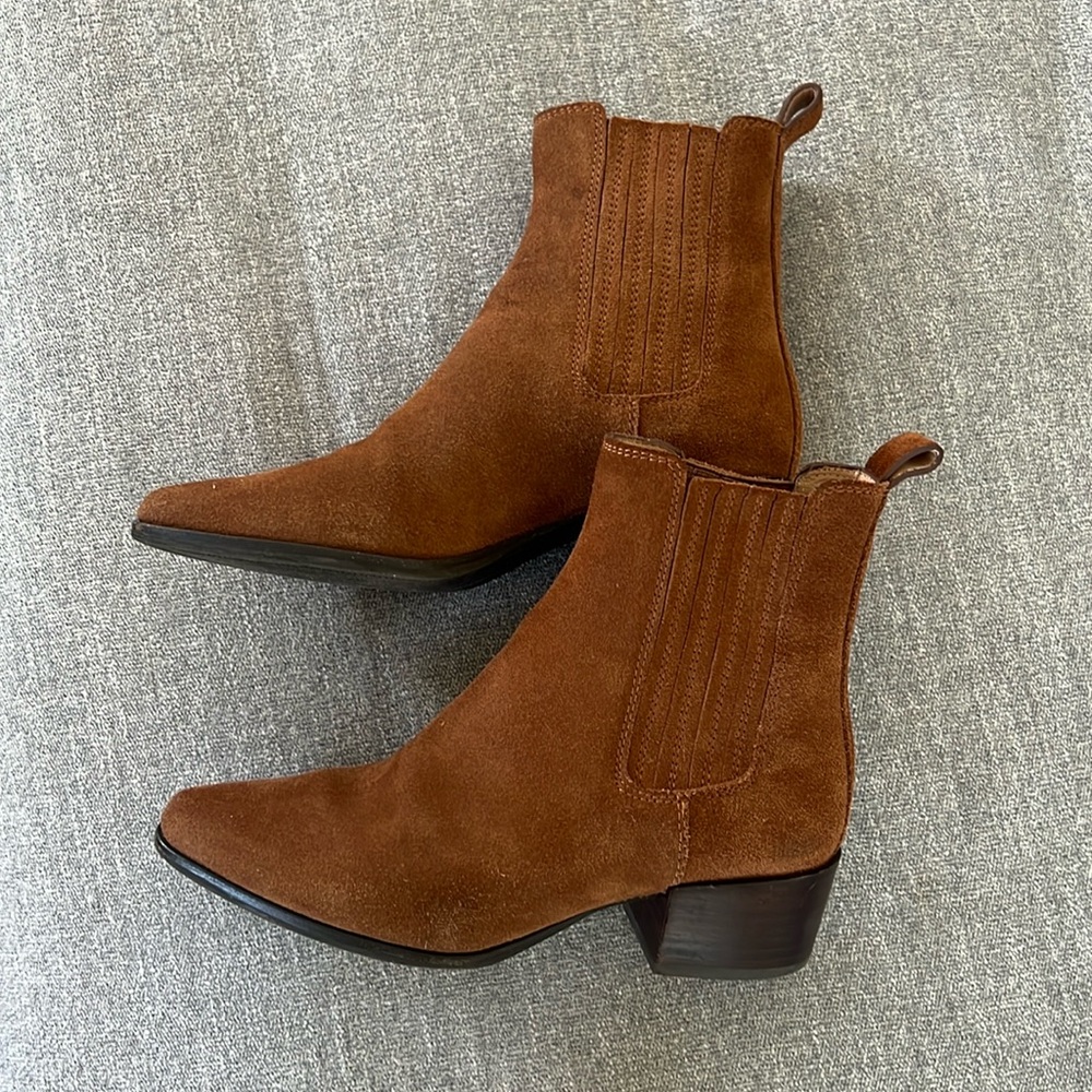 Banana Republic Suede Booties